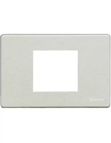 Placa mágica Bticino 2p centrada oxidal 503//23a//x